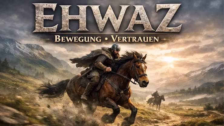 Die Rune Ehwaz – Symbol für Bewegung, Vertrauen und Partnerschaft