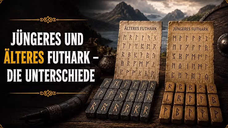 Jüngeres und älteres Futhark – Die Unterschiede der beiden Runensysteme