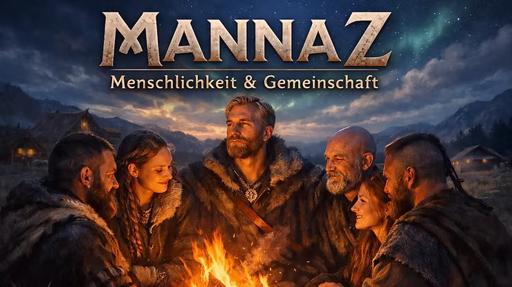 Die Rune Mannaz – Symbol für Menschlichkeit, Gemeinschaft und Selbstverständnis