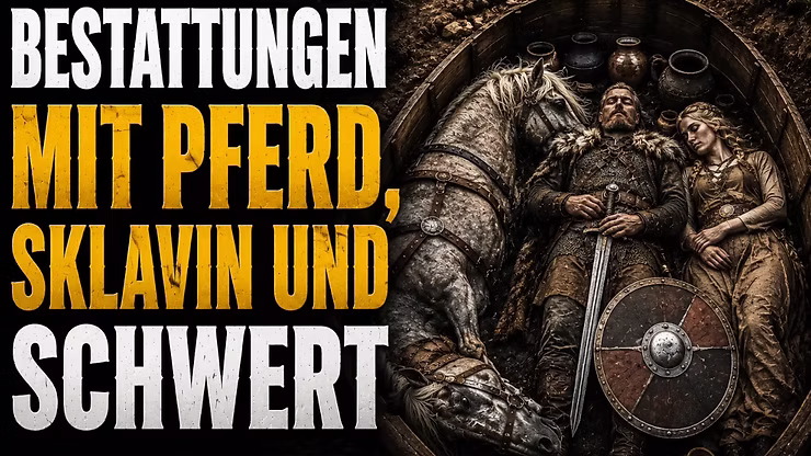 Bestattungen mit Pferd, Sklavin und Schwert – Die Gräber der Wikingerelite