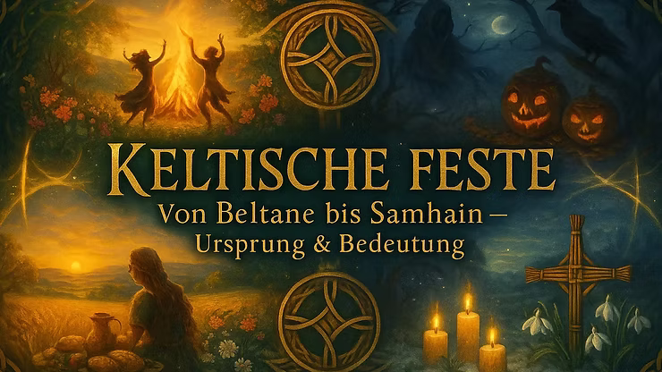 Keltische Feste (Beltane, Samhain, Imbolc, Lughnasadh): Ursprung und heutige Bedeutung