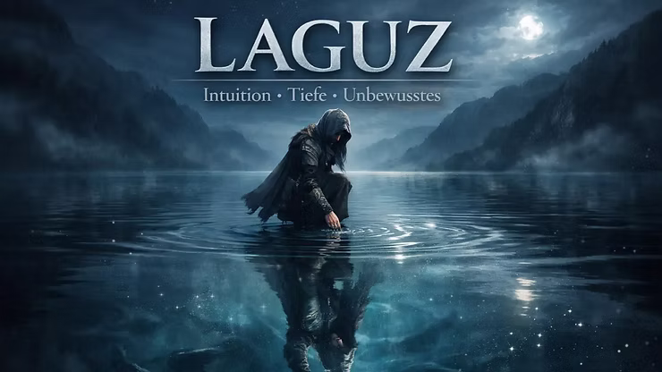 Die Rune Laguz – Wasser, Intuition und die Tiefe des Unbewussten