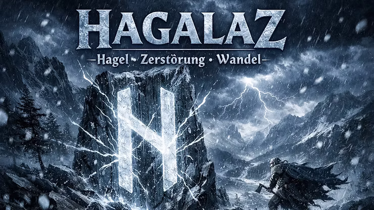 Hagalaz – Die Rune des Hagels, der Zerstörung und der radikalen Wandlung