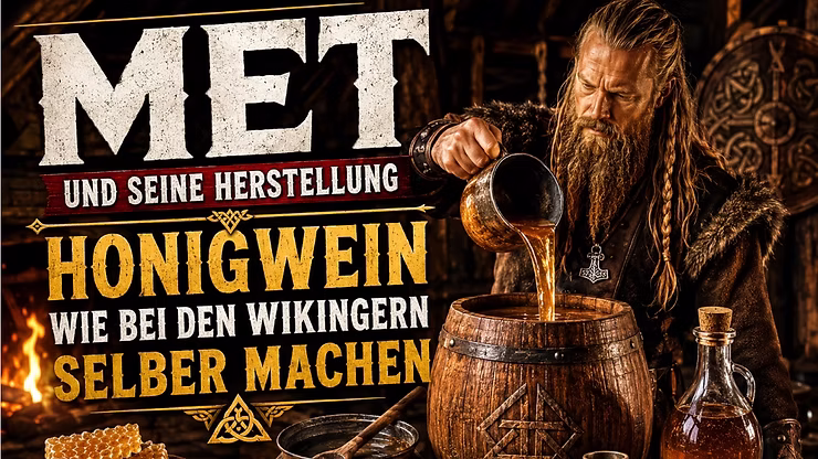 Met und seine Herstellung – Honigwein wie bei den Wikingern selber machen