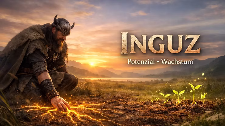 Die Rune Inguz – Symbol für Fruchtbarkeit, Potenzial und inneres Wachstum