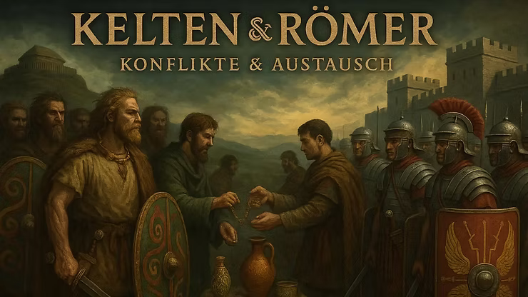Die Kelten und die Römer: Konflikte, Integration und kultureller Austausch